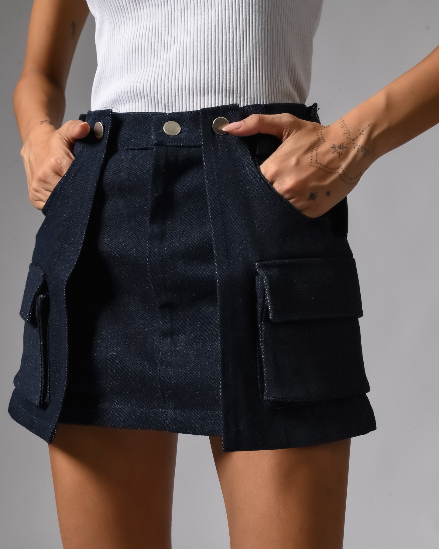 All Denim Mini