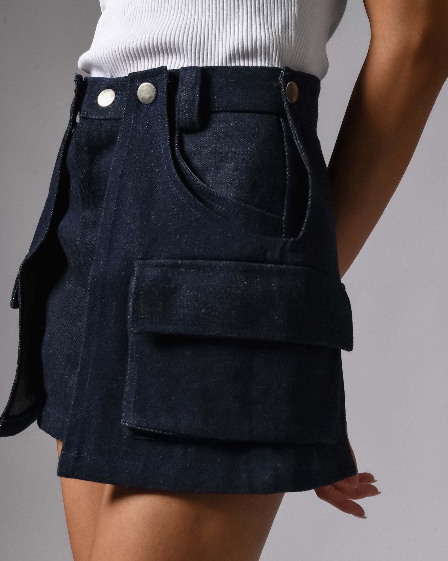 All Denim Mini