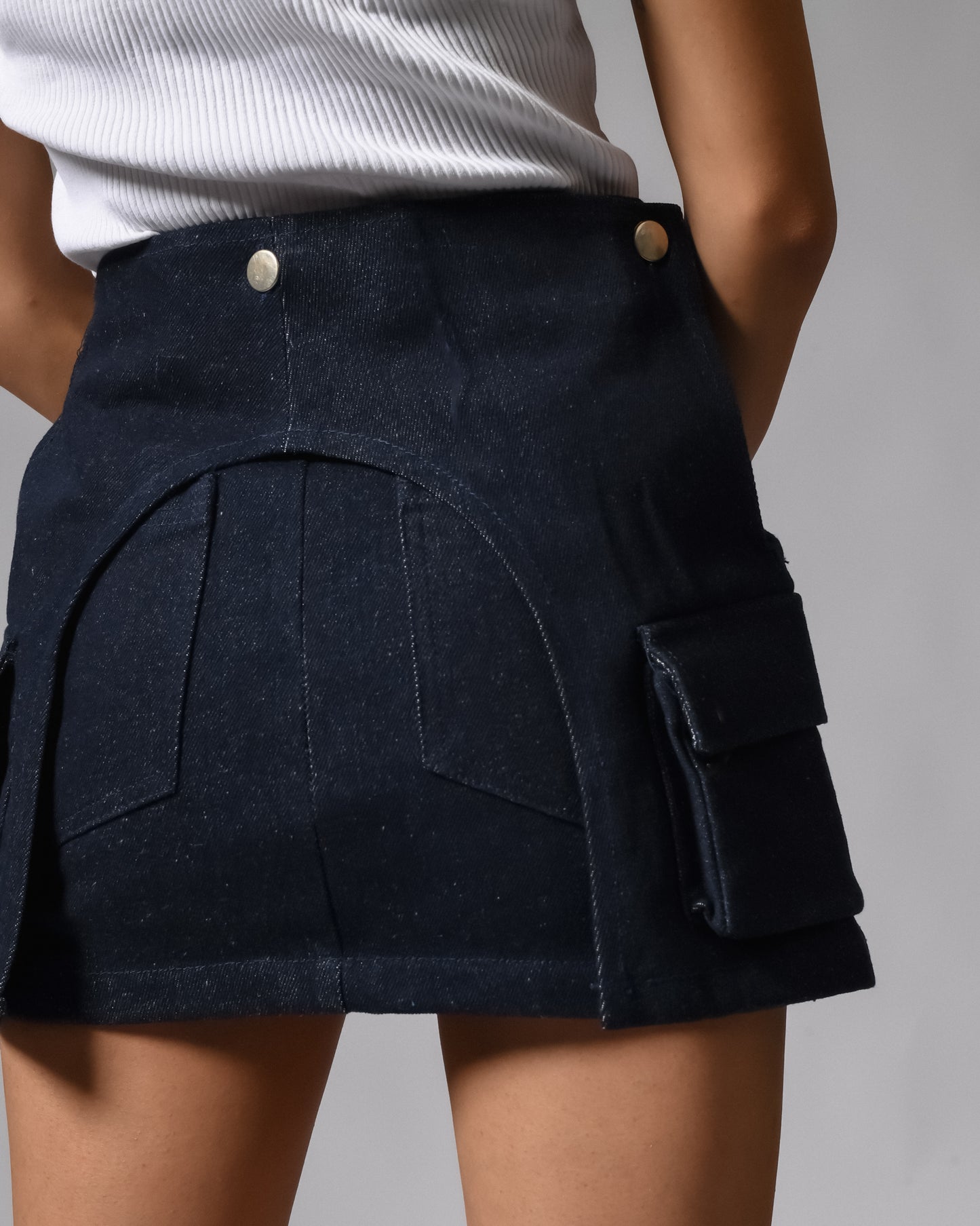 All Denim Mini