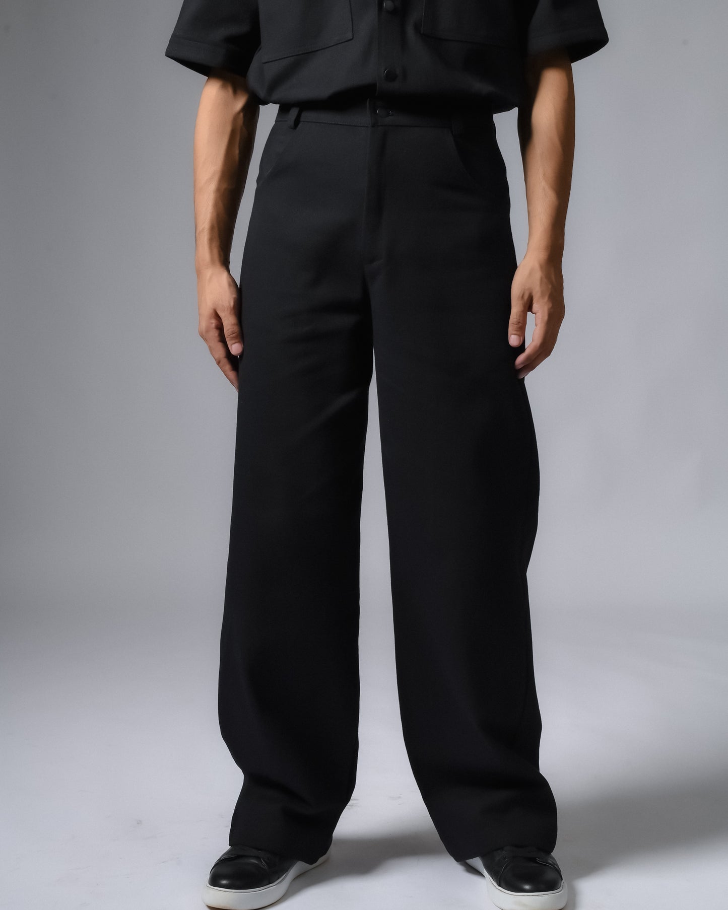 All Black Denim Jeans