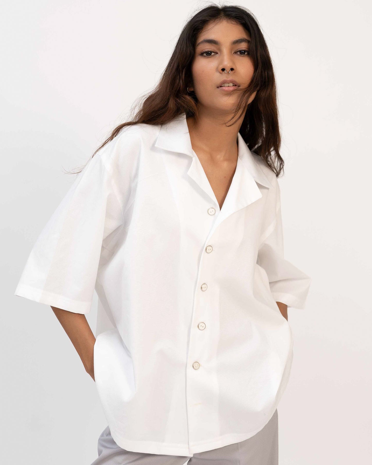 All White Shirt