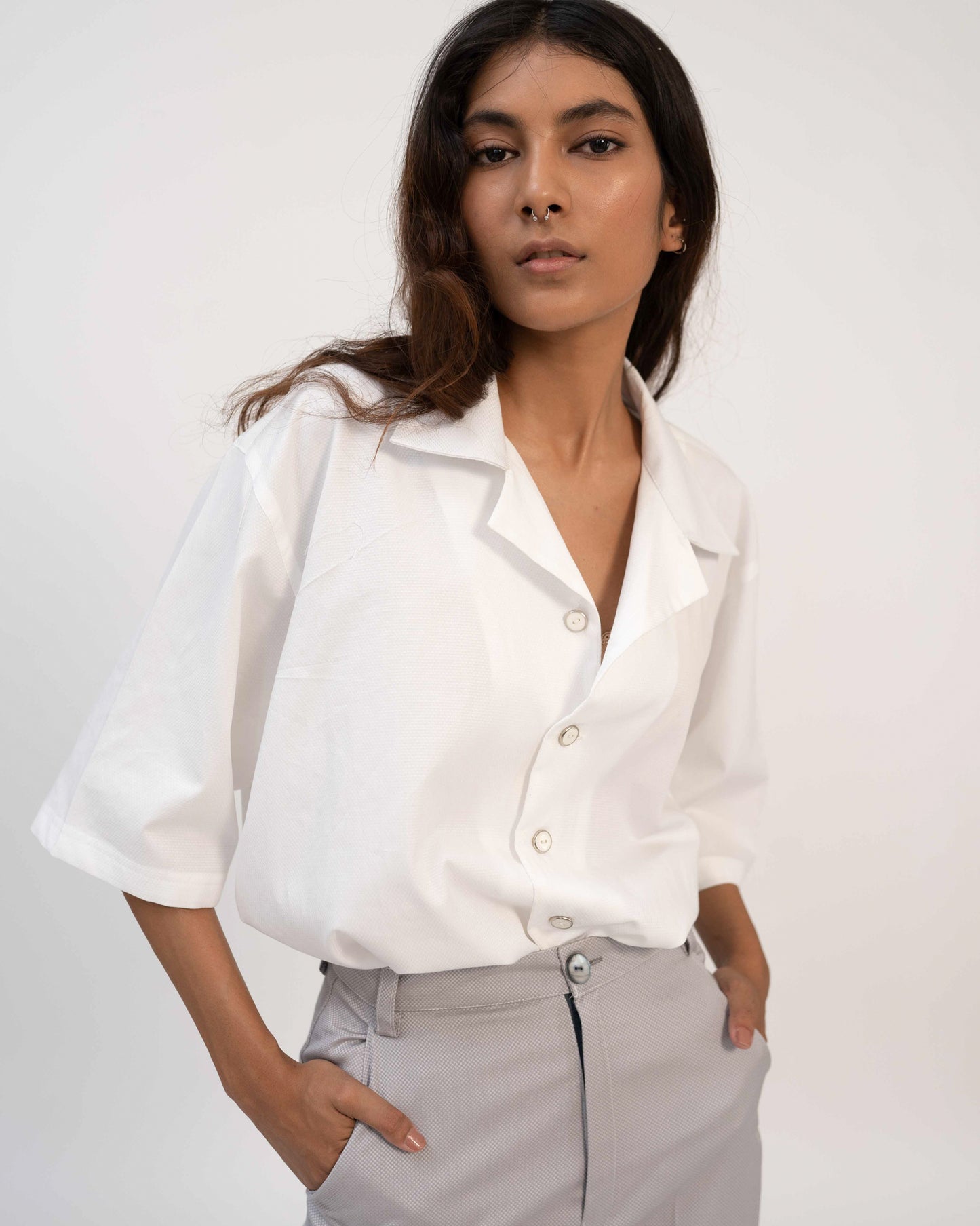 All White Shirt