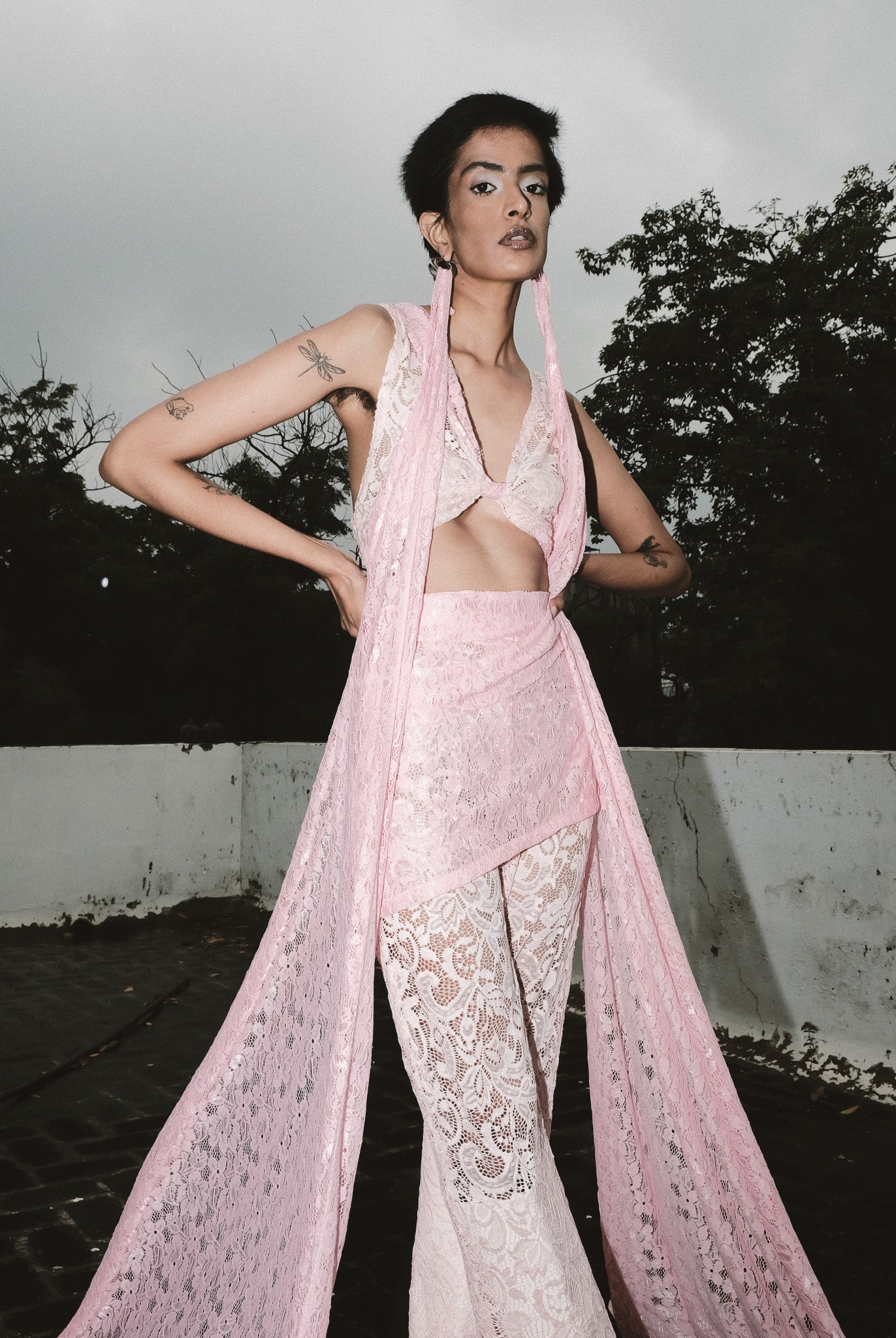 All Lace Pants