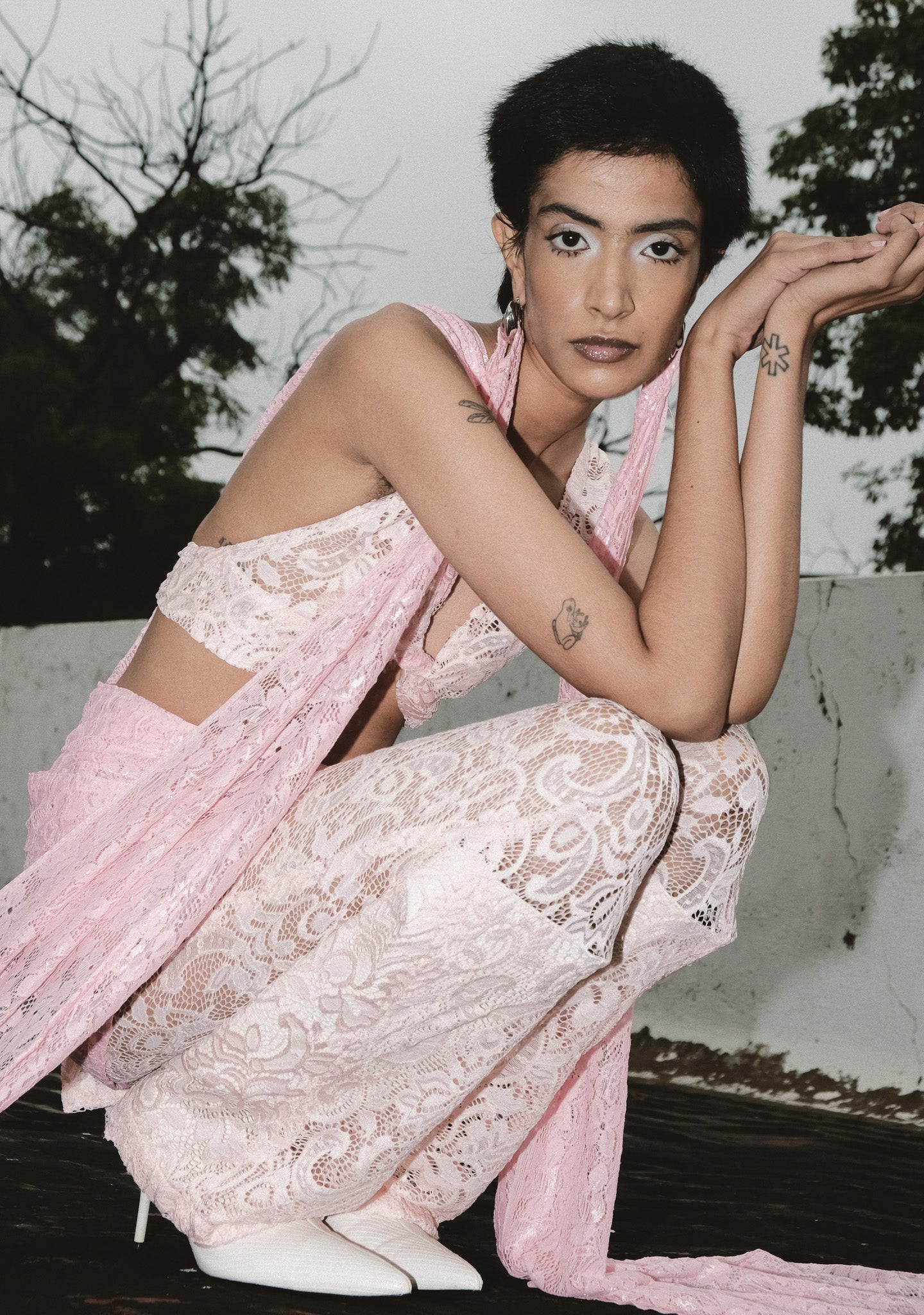 All Lace Pants