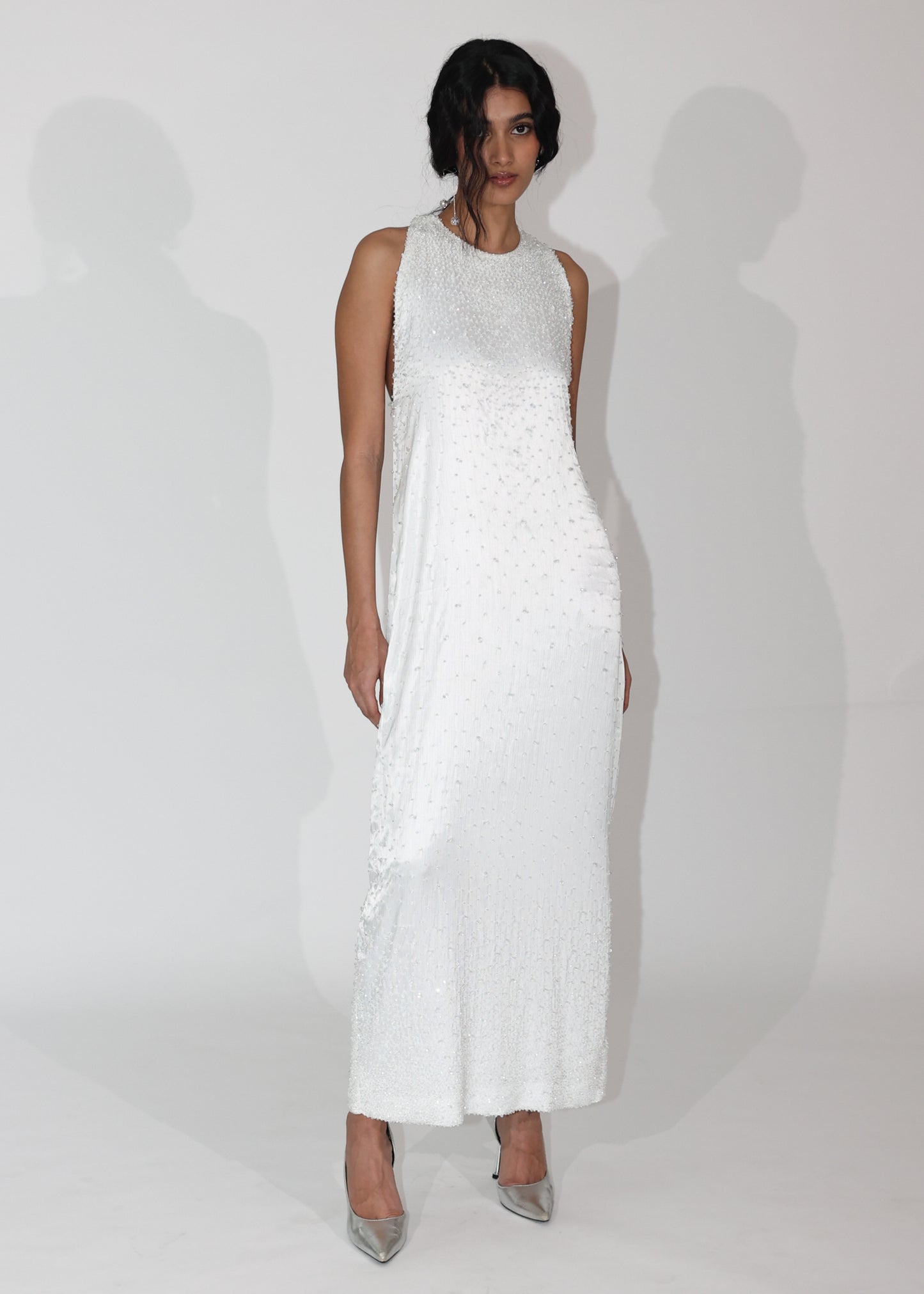 White Crystal Dress