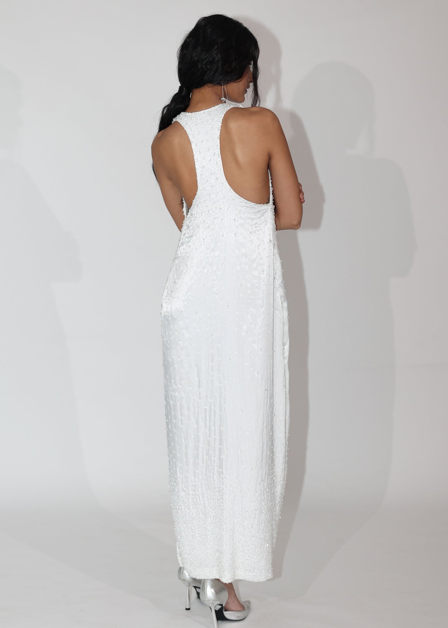 White Crystal Dress