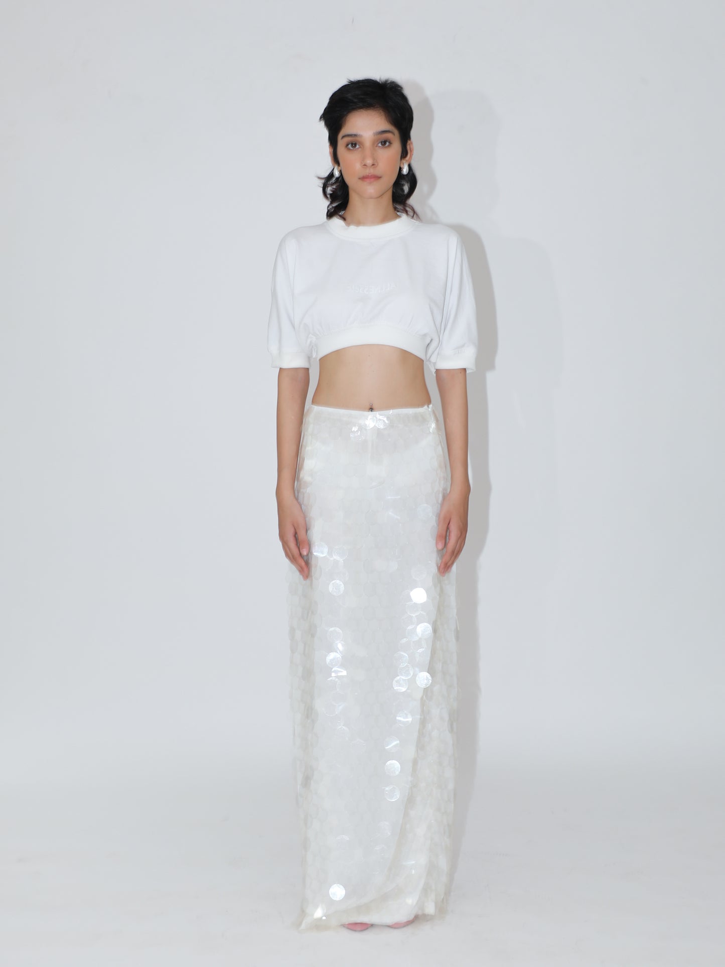 Scaled Long Skirt
