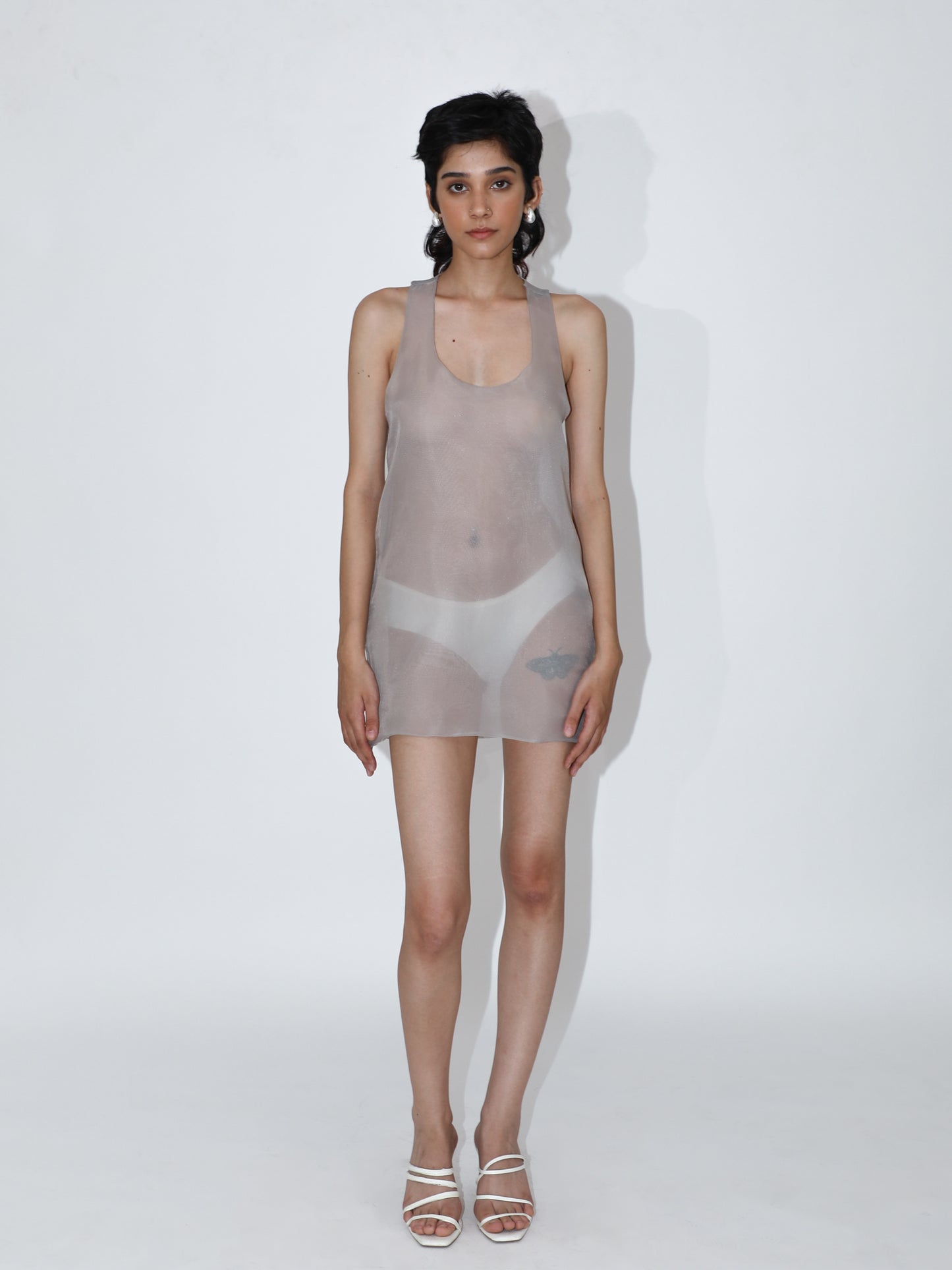 Organza Mini Dress