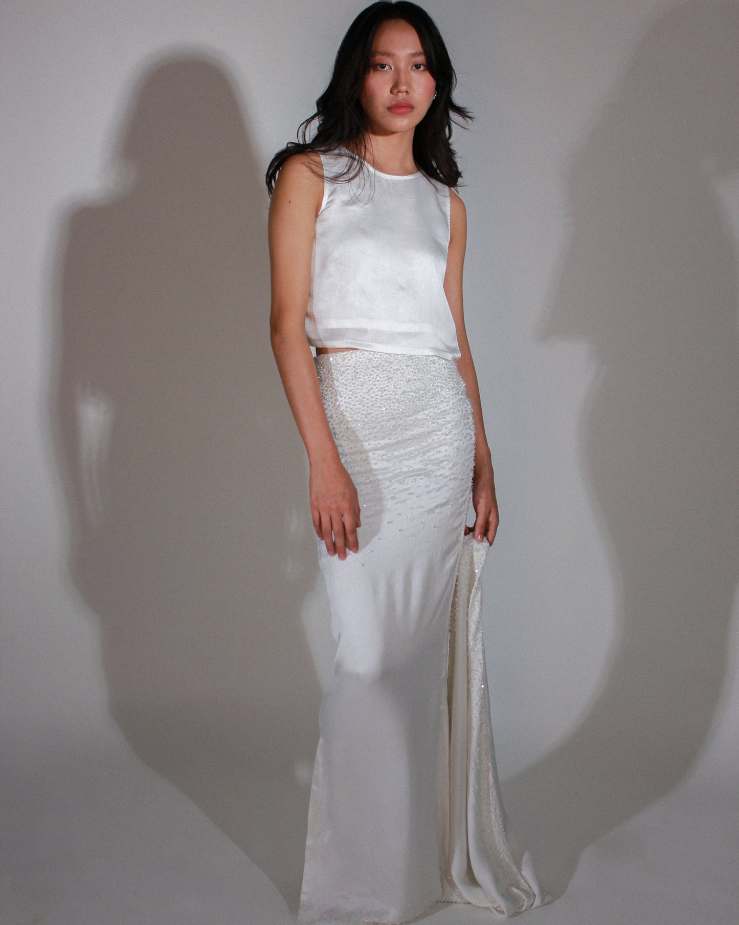 the White Crystal Skirt