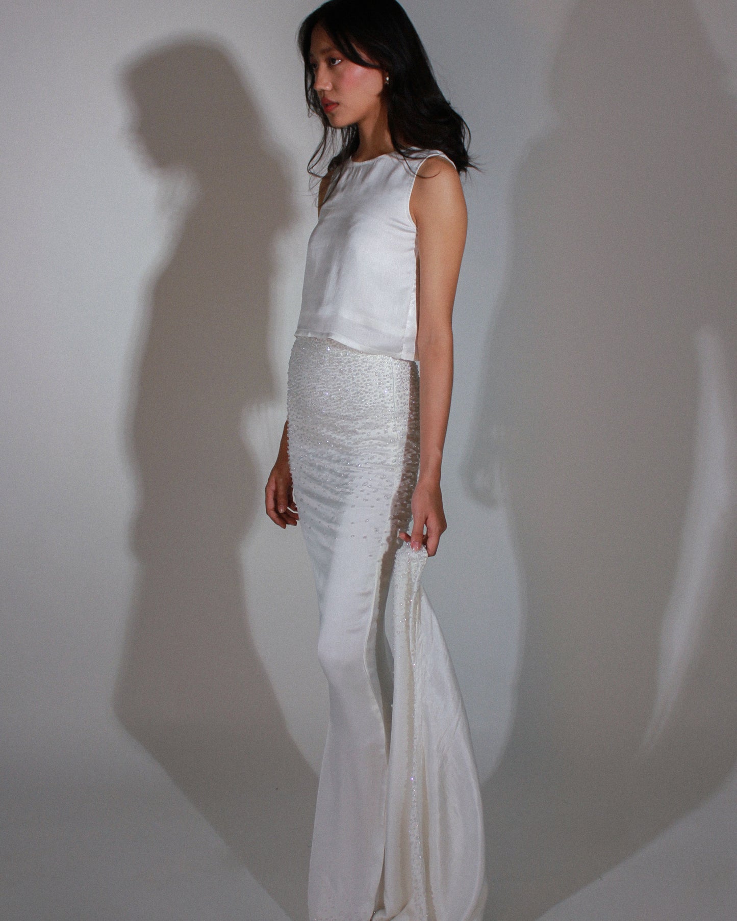 the White Crystal Skirt